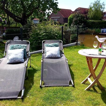 Ferienwohnung Dina am Siel Greetsiel Exterior foto